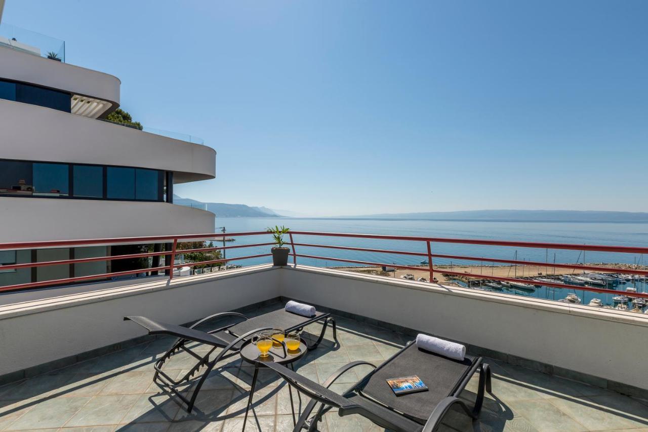 Seaside Penthouse With Hot Tub Sky Living Appartement Split Buitenkant foto